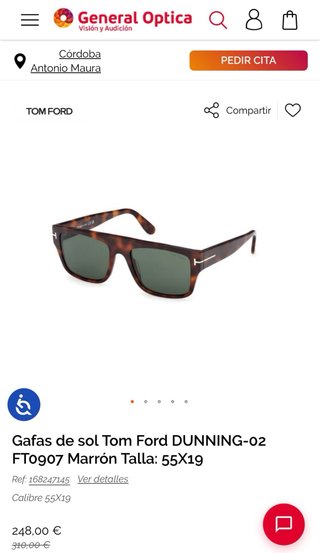 Gafas de sol Tom Ford FT0907.