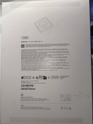 iPad Air 11 M3 128GB Azul/Plata