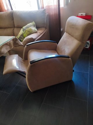 Sillón relax beige