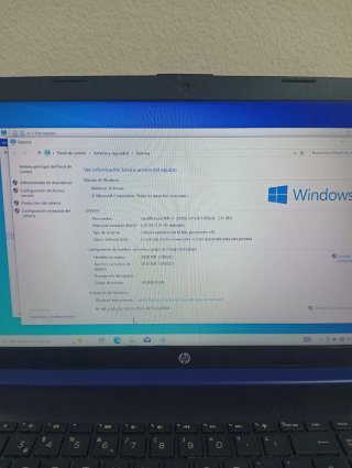 Portátil HP Negro/Azul