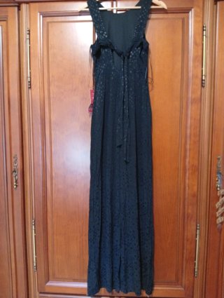 Mono pantalón elegante negro
