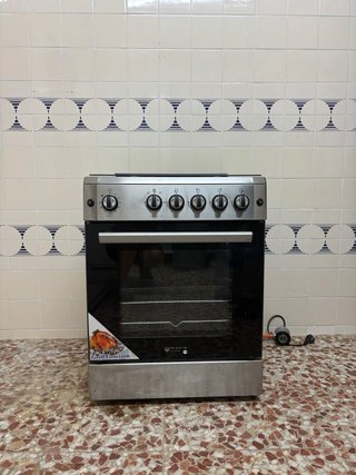 Cocina y horno de gas butano