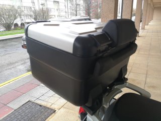 Top Case Vario BMW con Respaldo + Soporte completo