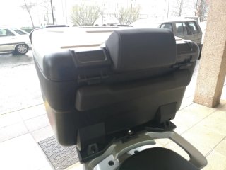 Top Case Vario BMW con Respaldo + Soporte completo