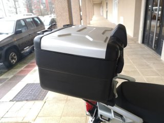 Top Case Vario BMW con Respaldo + Soporte completo