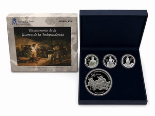 Proof 80 euro España 2008 - Guerra Independecia