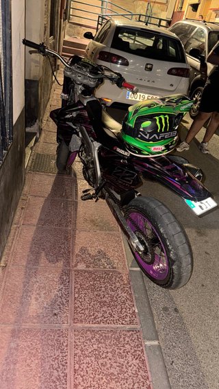 Suzuki RM-Z 450 Supermotard Matriculada