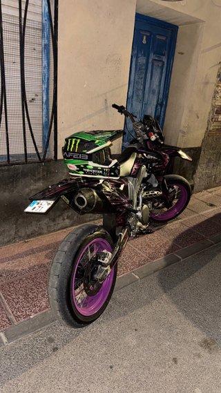 Suzuki RM-Z 450 Supermotard Matriculada