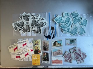 Lote sellos euro usados coleccionistas
