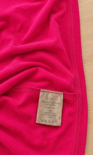 Camiseta Gucci Rosa Fucsia Talla XL