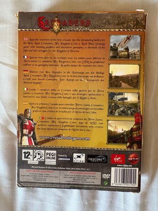 Crusaders: Thy Kingdom Come PC DVD