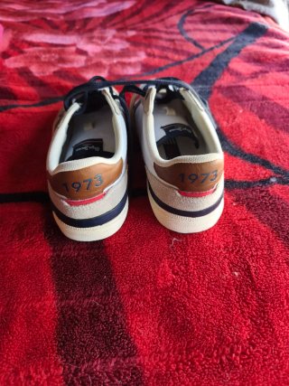 Zapatillas Pepe Jeans London Beige/Blanco
