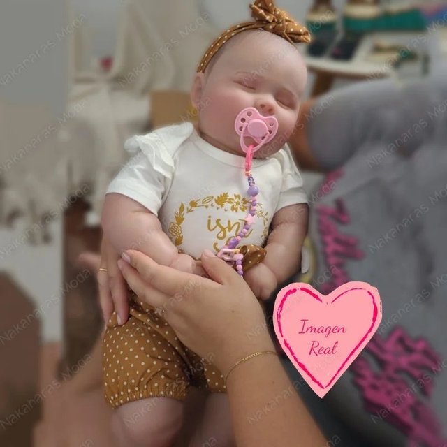 Muñeca reborn bebé silicona