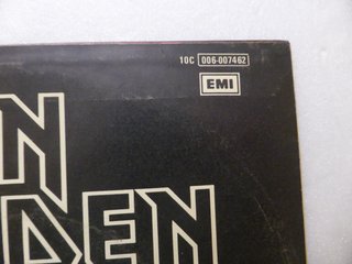 Single Vinilo -Iron Maiden· Zona Crepuscular- 1981