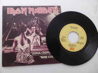 Single Vinilo -Iron Maiden· Zona Crepuscular- 1981