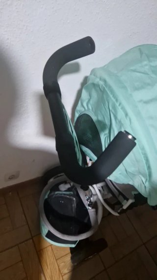 Triciclo Paseo Bebé Evolutivo turquesa