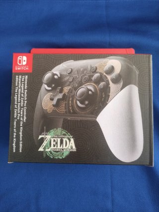 MANDO NUEVO DE NINTENDO SWITCH EDICIÓN ZELDA TOTK