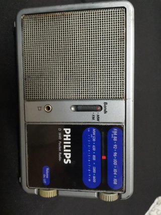 Radio Philips D 1440 Pocket Radio