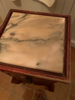 Mueble auxiliar antiguo madera