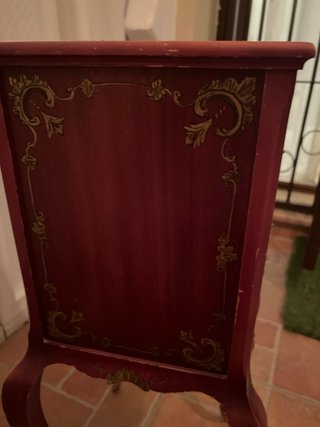 Mueble auxiliar antiguo madera