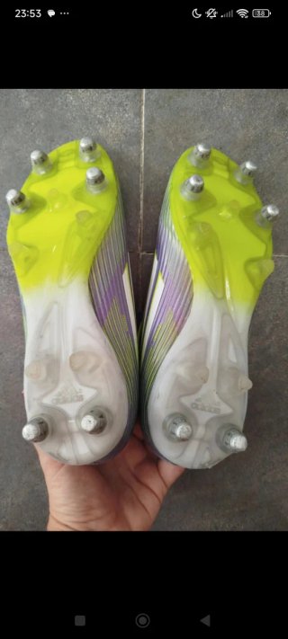 Botas  fútbol Adidas F50 SG Tacos Aluminio 39 1/3