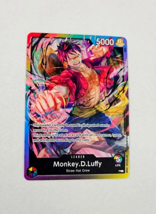 Monkey D. Luffy Leader Carte One piece Promo OP16