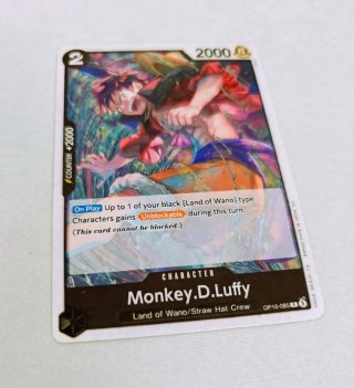 Monkey D. Luffy Leader Carte One piece Promo OP16