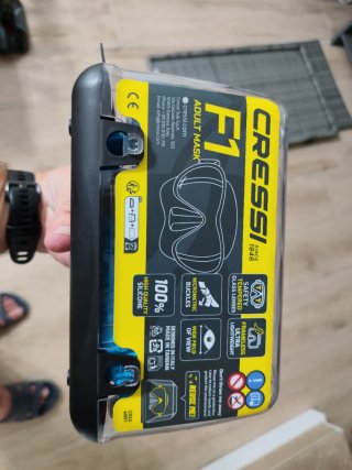 Gafas de buceo Cressi F1 Azules