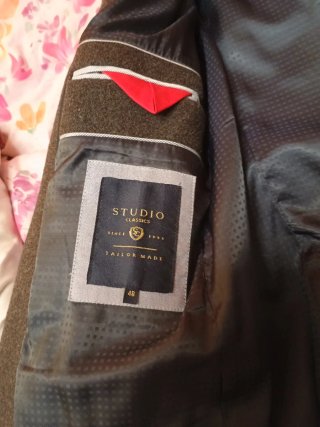 Abrigo de hombre color gris marengo