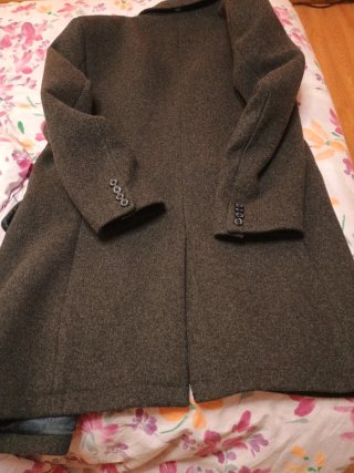 Abrigo de hombre color gris marengo