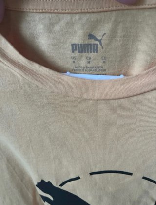 Camiseta Puma Amarilla