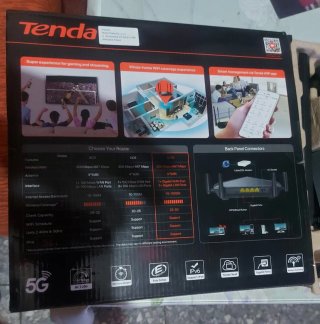 Router Tenda AC10 AC1200 Doble Banda WiFi