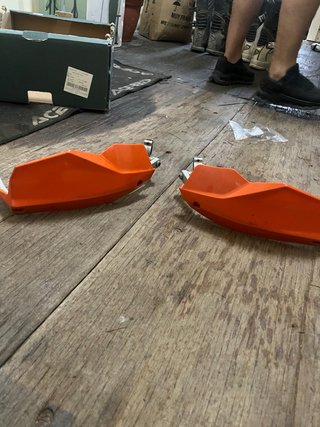 Cubremanos KTM Naranja