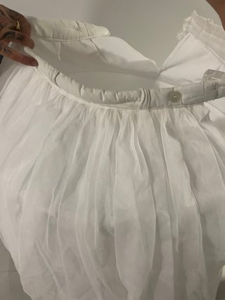 Cancán de fallera blanco Es de marca Marga Noguera