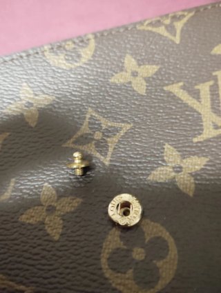 Bolso Louis Vuitton Marrón y Dorado