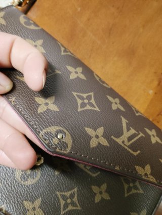 Bolso Louis Vuitton Marrón y Dorado