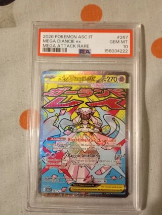 Mega Diancie ex PSA 10 GEM MT 267