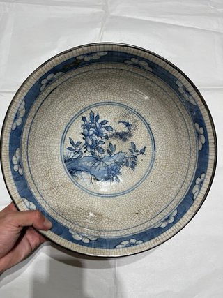 Cuenco porcelana china antiguo