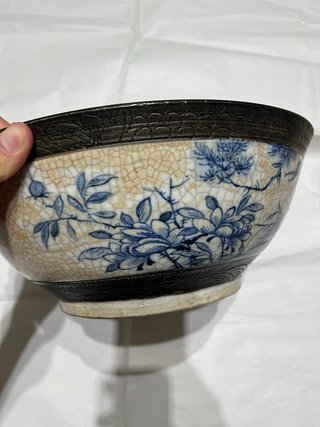 Cuenco porcelana china antiguo