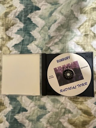 CD Bunbury Radical Sonora Tour 98