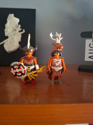 Playmobil Figuras Guerreros Tribales