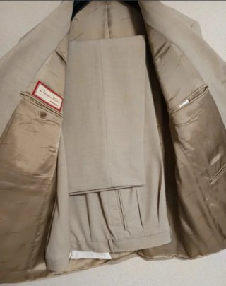 OFERTA!! Traje Emidio Tucci Talla 54 Beige