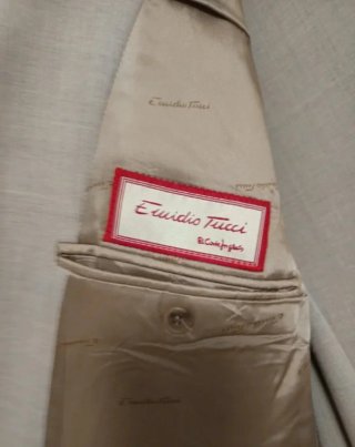 OFERTA!! Traje Emidio Tucci Talla 54 Beige