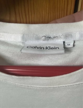 Camiseta Calvin Klein Blanca
