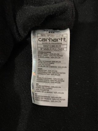 Chaqueta Carhartt WIP W' Nimbus Pullover Azul