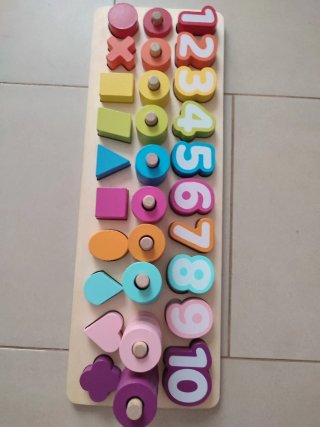 Juego Montessori Kidway Números y Formas