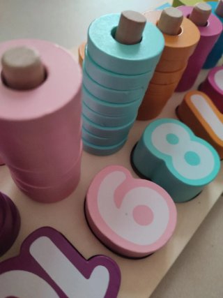 Juego Montessori Kidway Números y Formas