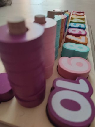 Juego Montessori Kidway Números y Formas