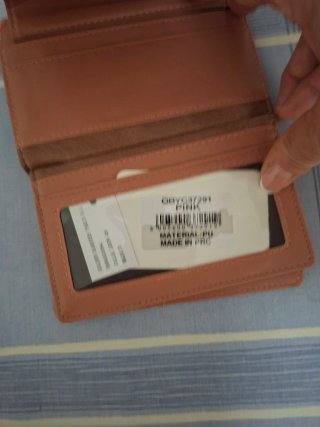 Cartera monedero de piel sintética