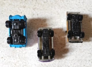 Lote 3 Micro Machines Galoob Vintage Cadillac Ford
